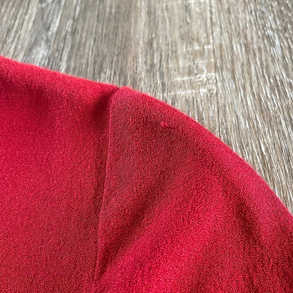 Reformation A-Line Flare Mini Dress in Red - Size: 2 - Picture 7 of 9